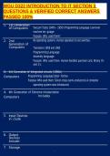 WGU D322 INTRODUCTION TO IT SECTION 3 QUESTIONS & VERIFIED CORRECT ANSWERS PASSED 100&percnt;