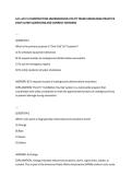 6-FL-UC FL CONSTRUCTION UNDERGROUND UTILITY TRADE KNOWLEDGE PRACTICE  EXAM LATEST QUESTIONS AND CORRECT ANSWERS 