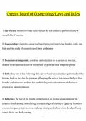 Oregon Board of Cosmetology Laws and Rules Latest Update 2026 &ndash; PDF