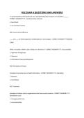 HSC EXAM 4 QUESTIONS AND ANSWERS