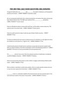 PBH 400 FINAL QUIZ EXAM QUESTIONS AND ANSWERS&period;