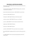 PBH 400 QUIZ 1 QUESTIONS AND ANSWERS