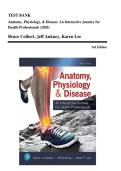Anatomy&comma; Physiology&comma; & Disease &lpar;2020&rpar; &ndash; Test Bank for Health Professions Interactive Learning Material