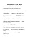 PBH 429 QUIZ 7 QUESTIONS AND ANSWERS