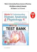 Understanding Human Anatomy & Physiology 10th Edition Test Bank 2026 &ndash; PDF &ndash; Mader