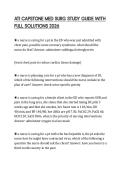 ATI CAPSTONE MED SURG STUDY GUIDE WITH FULL SOLUTIONS 2026