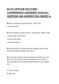 RN ATI CAPSTONE PROCTORED COMPREHENSIVE ASSESSMENT EXAM FULL QUESTIONS AND ANSWERS 2026 GRADED A&plus;