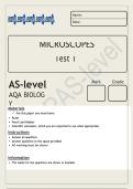 AQA AS Biology Microscopes Paper 1 &vert; Cell Structure & Microscopy Exam