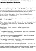 CRIS TEST PRACTICE EXAM QUESTIONS WITH DETAILED VERIFIED ANSWERS &lpar;100&percnt; CORRECT ANSWERS&rpar;