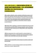AUD&colon; SIM EXAM 1&colon; CONCLUDING STUDY ON AUDIT DOCUMENTATION&mdash;THE ATTAINMENT VECTOR FOR PROFESSIONAL ENDORSEMENT&period;
