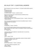MO-VALLEY TEST 1-2 QUESTIONS & ANSWERS