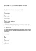 MO VALLEY 2-5 QUESTIONS AND ANSWERS