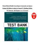 Clinical Mental Health Counseling Community & Agency Settings 5th Ed Test Bank 2026 &ndash; PDF &ndash; Gladding & Newsome