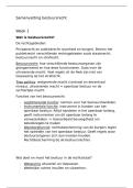 Samenvatting beginselen bestuursrecht VU