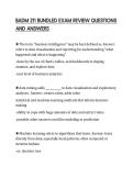BADM 211 BUNDLED EXAM REVIEW QUESTIONS AND ANSWERS