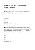 BADM 211 EXAM SET QUESTIONS AND VERIFIED ANSWERS