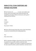 BADM 211 FULL EXAM QUESTIONS AND DETAILED SOLUTIONS