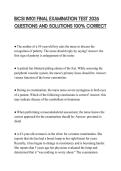 BICSI IN101 FINAL EXAMINATION TEST 2026 QUESTIONS AND SOLUTIONS 100&percnt; CORRECT