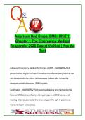 EMR Unit 1 &ndash; Emergency Medical Responder &lpar;2026&rpar; &vert; 30 Questions with Answers &vert; EMS System&comma; Licensure&comma; Scope of Practice&comma; Medical Direction