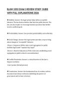 BLAW 3310 EXAM 3 REVIEW STUDY GUIDE WITH FULL EXPLANATIONS 2026