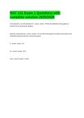 MAT 131 Exam 1 Questions with complete solution 2025&sol;2026