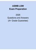ASWB LSW Exam Prep 2026&colon; Licensure Study Guide