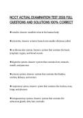 NCCT ACTUAL EXAMINATION TEST 2026 FULL QUESTIONS AND SOLUTIONS 100&percnt; CORRECT