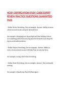 NCEP CERTIFICATION STUDY GUIDE EXPERT REVIEW PRACTICE QUESTIONS GUARANTEED PASS
