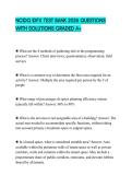 NCIDQ IDFX TEST BANK 2026 QUESTIONS WITH SOLUTIONS GRADED A&plus;