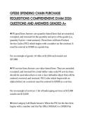 GFEBS SPENDING CHAIN PURCHASE REQUISITIONS COMPREHENSIVE EXAM 2026 QUESTIONS AND ANSWERS GRADED A&plus;