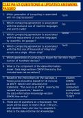 C182 PA V2 QUESTIONS & UPDATED ANSWERS PASSED