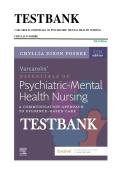 PSYCHIATRIC MENTAL HEALTH NURSING