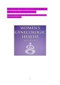 Women's Gynecologic Health 3rd Edition by Kerri Durnell Schuiling &ndash; Test Bank &vert; Comprehensive Exam Questions with Verified Answers