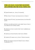 FNDH 400 EXAM 3 EXAM PREP QUESTIONS AND ANSWERS FOR THE FINAL PAPER 2026&period;