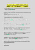 Psych 100A Exam 3 UPDATED ACTUAL  QUESTIONS AND CORRECT ANSWERS
