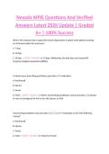 Nevada MPJE Questions And Verified  Answers Latest 2026 Update &vert; Graded  A&plus; &vert; 100&percnt; Success 