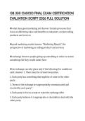 GB 350 CASCIO FINAL EXAM CERTIFICATION EVALUATION SCRIPT 2026 FULL SOLUTION