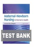Contemporary Maternal Newborn Nursing Test Bank &ndash; 12th Edition Study Guide
