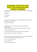 GUIDEWIRE ASSOCIATE EXAM STUDY THIS QUESTIONS WITH CORRECT ANSWERS&period;