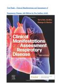 Test Bank - Clinical Manifestations and Assessment of Respiratory Disease&comma; 9th Edition &lpar;Des Jardins&comma; 2026&rpar;&comma; Newest Edition