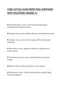 CHSE ACTUAL EXAM PAPER 2026 QUESTIONS WITH SOLUTIONS GRADED A&plus;