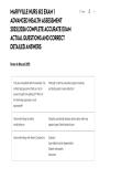 MARYVILLE NURS 612 EXAM 1 ADVANCED HEALTH ASSESSMENT 2025&lowbar;2026 COMPLETE ACCURATE EXAM ACTUAL QUESTIONS AND CORRECT DETAILED ANSWERS&period;pdf