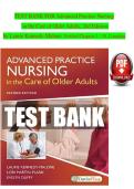 Test Bank for Advanced Practice Nursing in the Care of Older Adults Second Edition &ndash; Laurie Kennedy-Malone &vert; 100&percnt; Guaranteed Pass &vert; Latest Update 2026