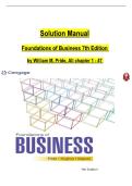 Solution Manual For Foundations of Business&comma; 7th Edition by &lpar;William M&period; Pride&comma; 2023&rpar; Verified Chapters 1 - 47&comma; Complete Newest Version