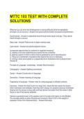  MTTC 103 TEST WITH COMPLETE SOLUTIONS 