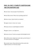 ENGL 216 QUIZ 2 COMPLETE QUESTION BANK AND EXPLANATIONS 2026