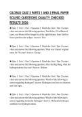 GLOBUS QUIZ 2 PARTS 1 AND 2 FINAL PAPER SOLVED QUESTIONS QUALITY CHECKED RESULTS 2026