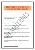 EECS 1520 EXAM QUESTIONS AND ANSWERS GRADED A&plus; 2025&sol;2026
