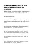 HFMA CSAF EXAMINATION TEST 2026 COMPLETE Q&A WITH VERIFIED SOLUTIONS