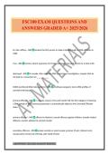 FSC100 EXAM QUESTIONS AND ANSWERS GRADED A&plus; 2025&sol;2026